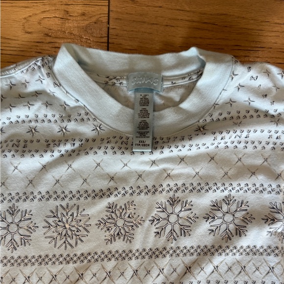 SKIMS Boyfriend Long Sleeve T-shirt and Boxer Set - Picture 2 of 4